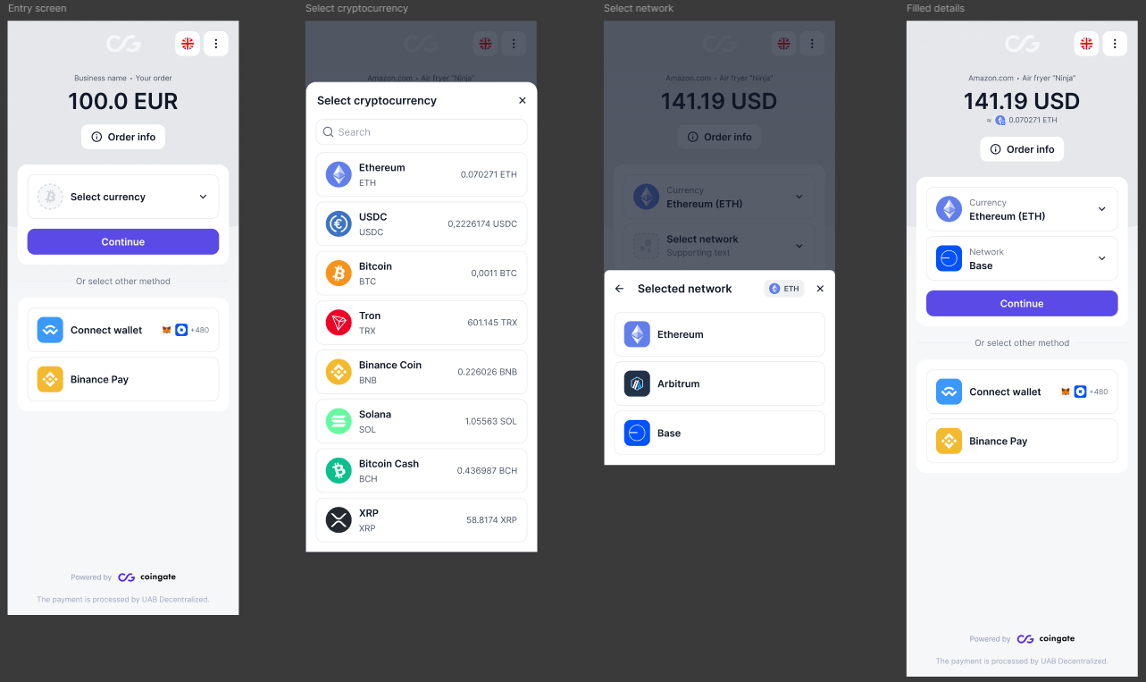 How to Pay a CoinGate Invoice? Step-by-Step Guide | CoinGate