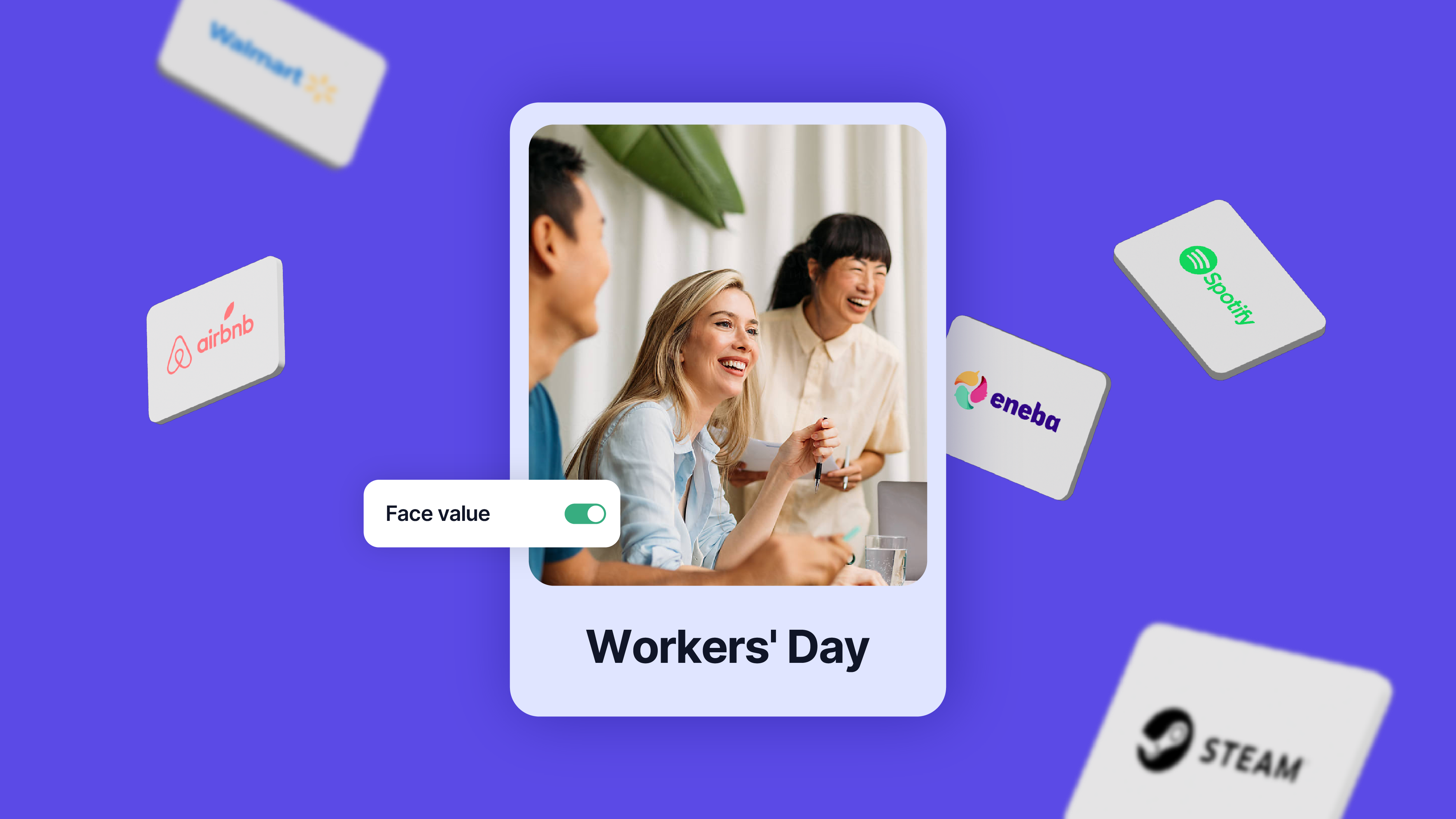 Special Offers on Gift Cards for Workers' Day