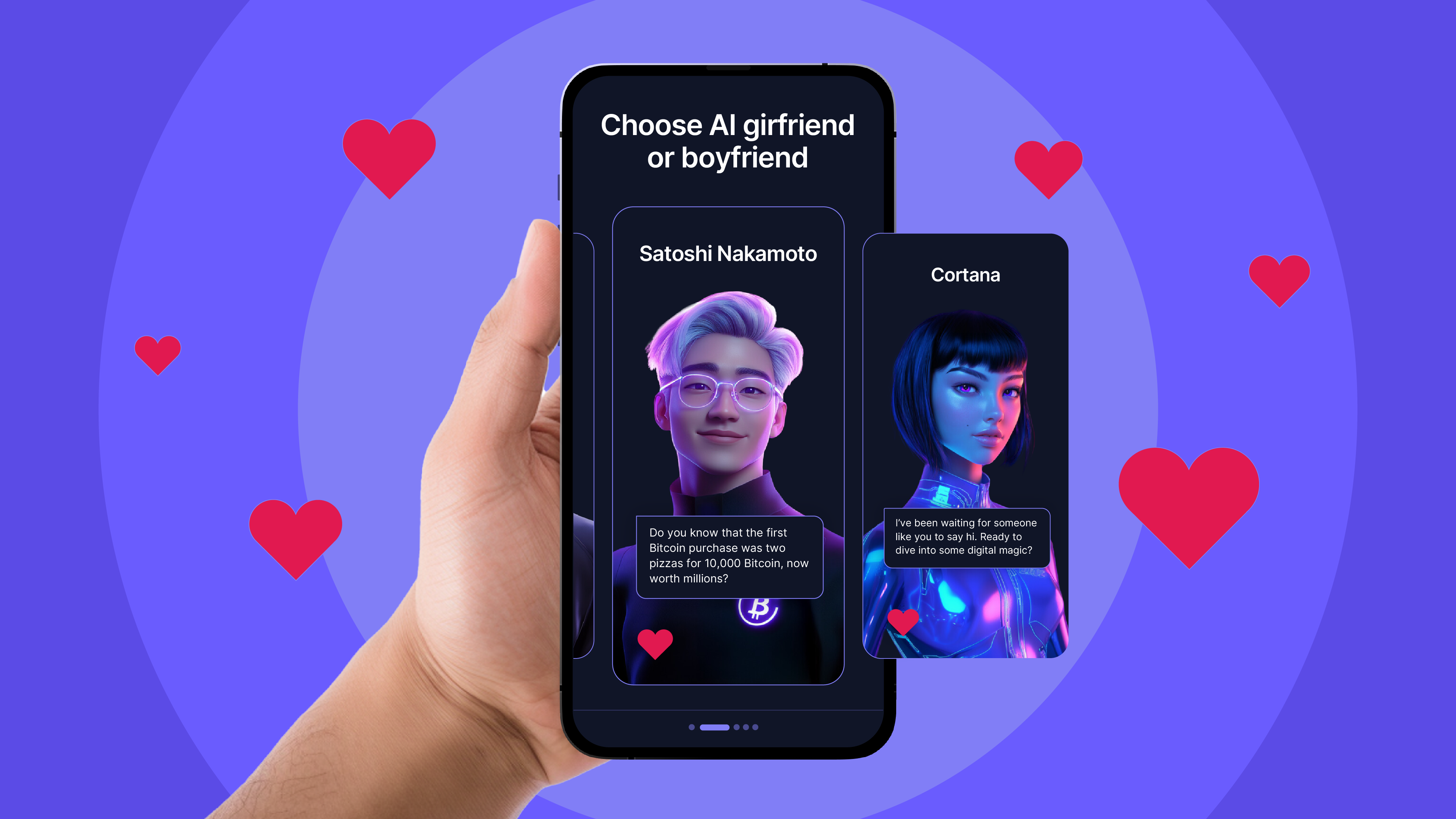 Get AI Girlfriend / Boyfriend with Crypto (For Valentine's Day Gift!)