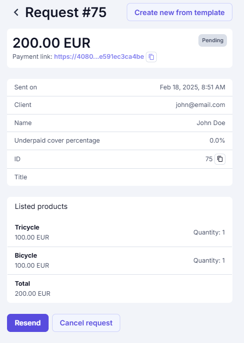 A guide to using the billing service at CoinGate.