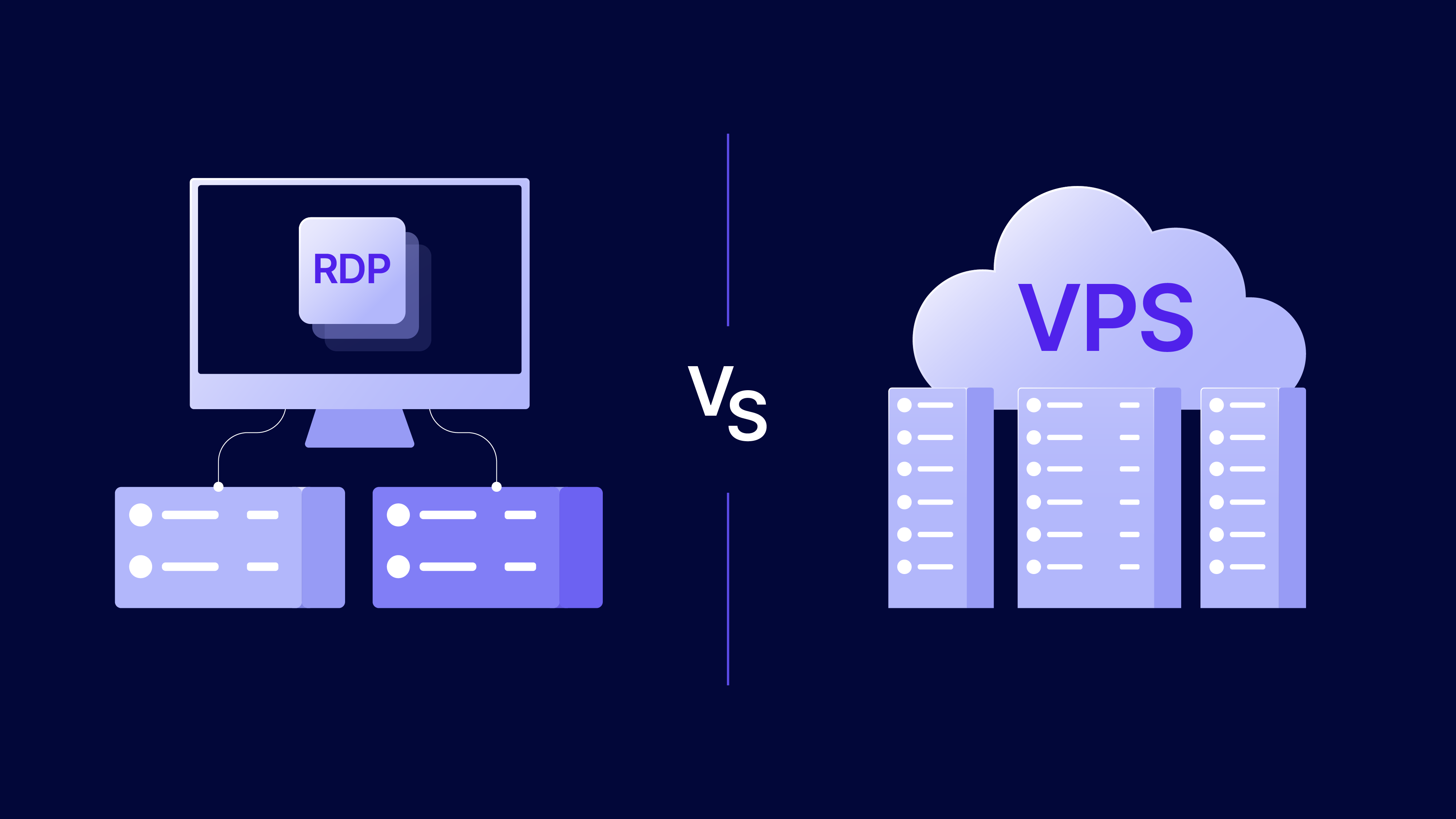 RDP vs VPS: What's the Difference Between Them?
