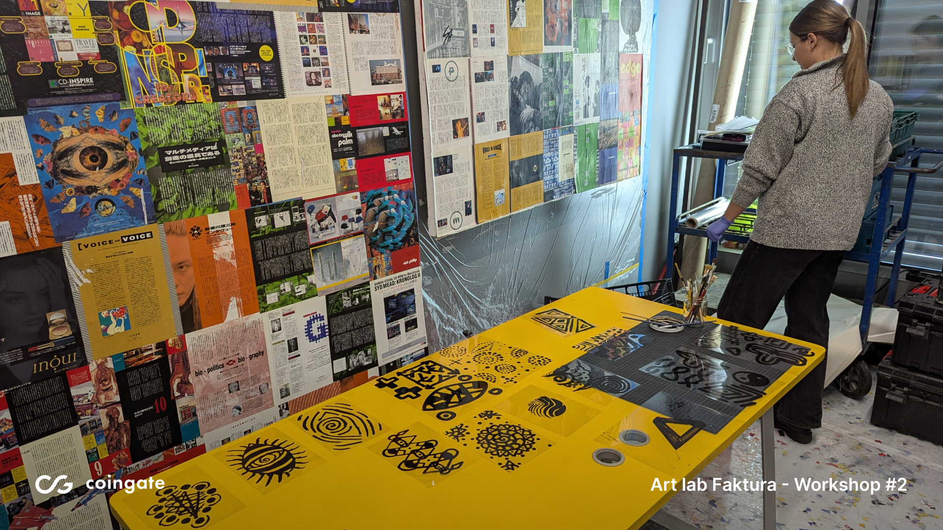 How we Transformed our Office into an Art Gallery