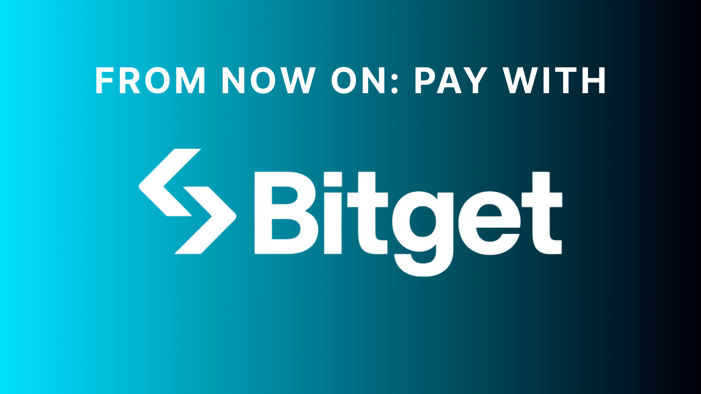 From now on: Buy Gift Cards with Bitget