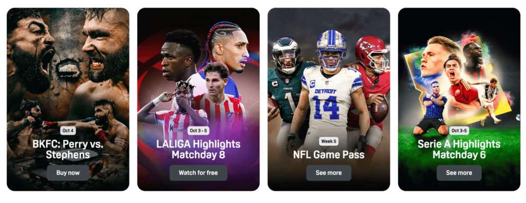 dazn sports