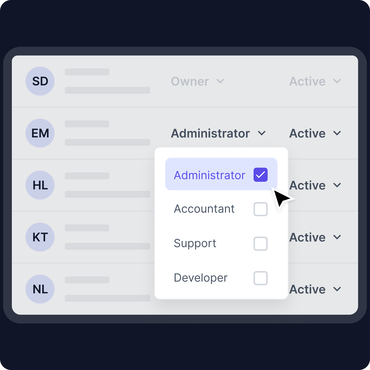 Manage team access effectively