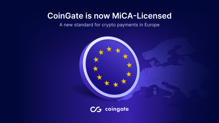 A New Standard for Crypto Payments in Europe: CoinGate Obtains MiCA License