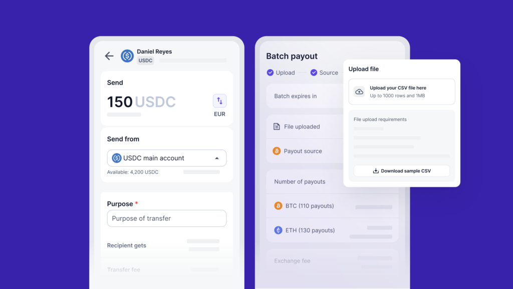 crypto payouts for businesses