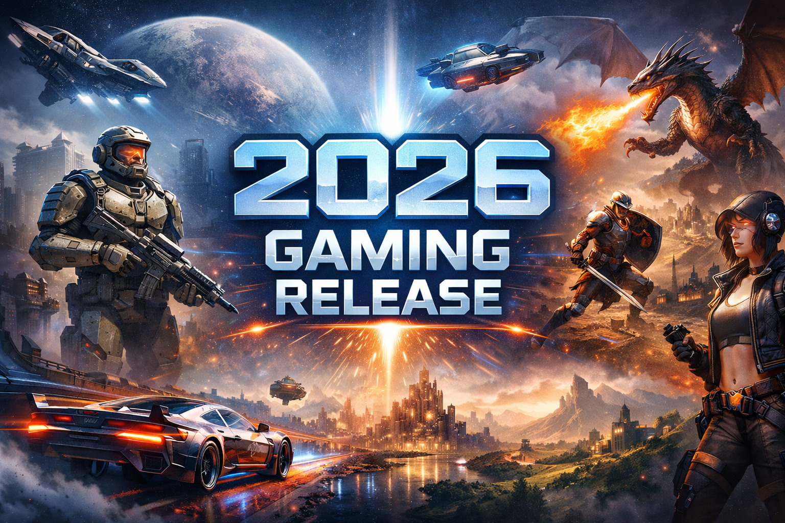 Upcoming Video Game Release Schedule 2026