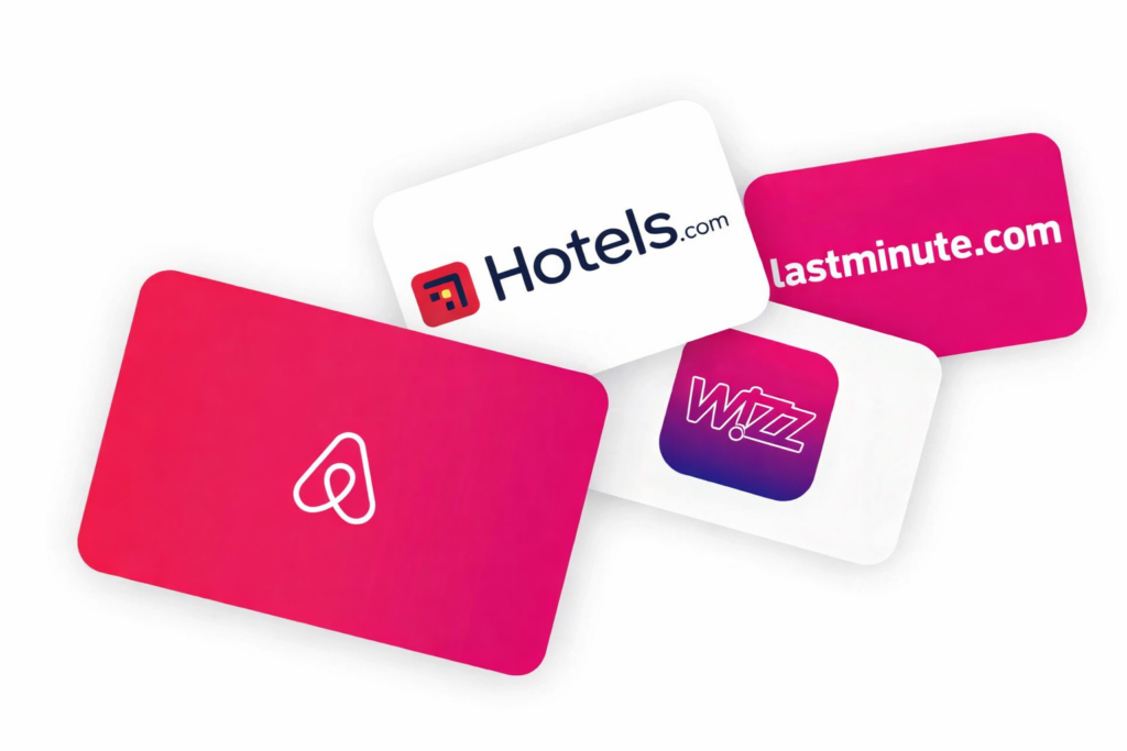 travel gift cards