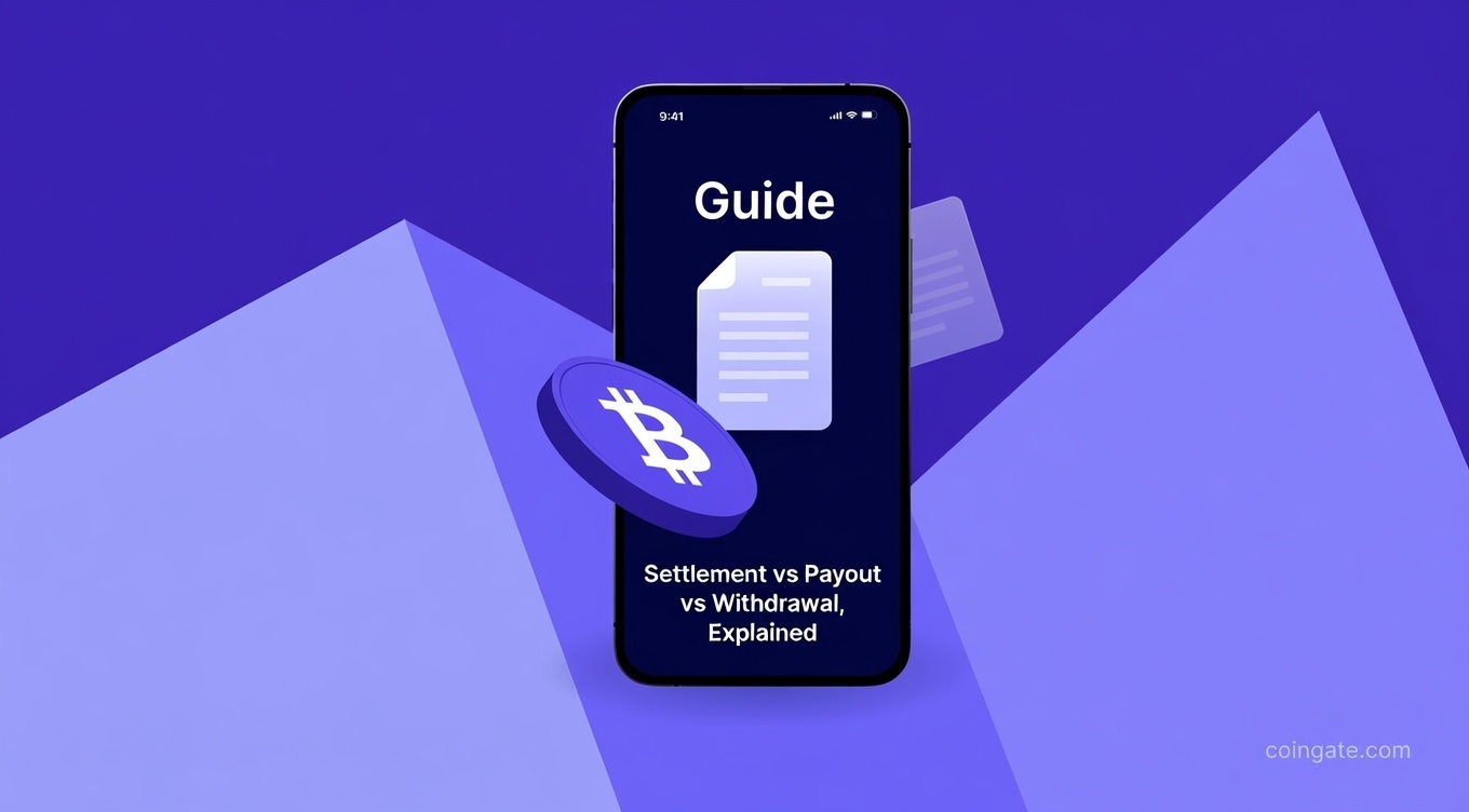 Settlement vs Payout vs Withdrawal, Explained