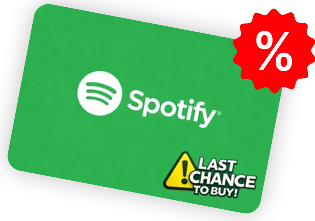 spotify gift card