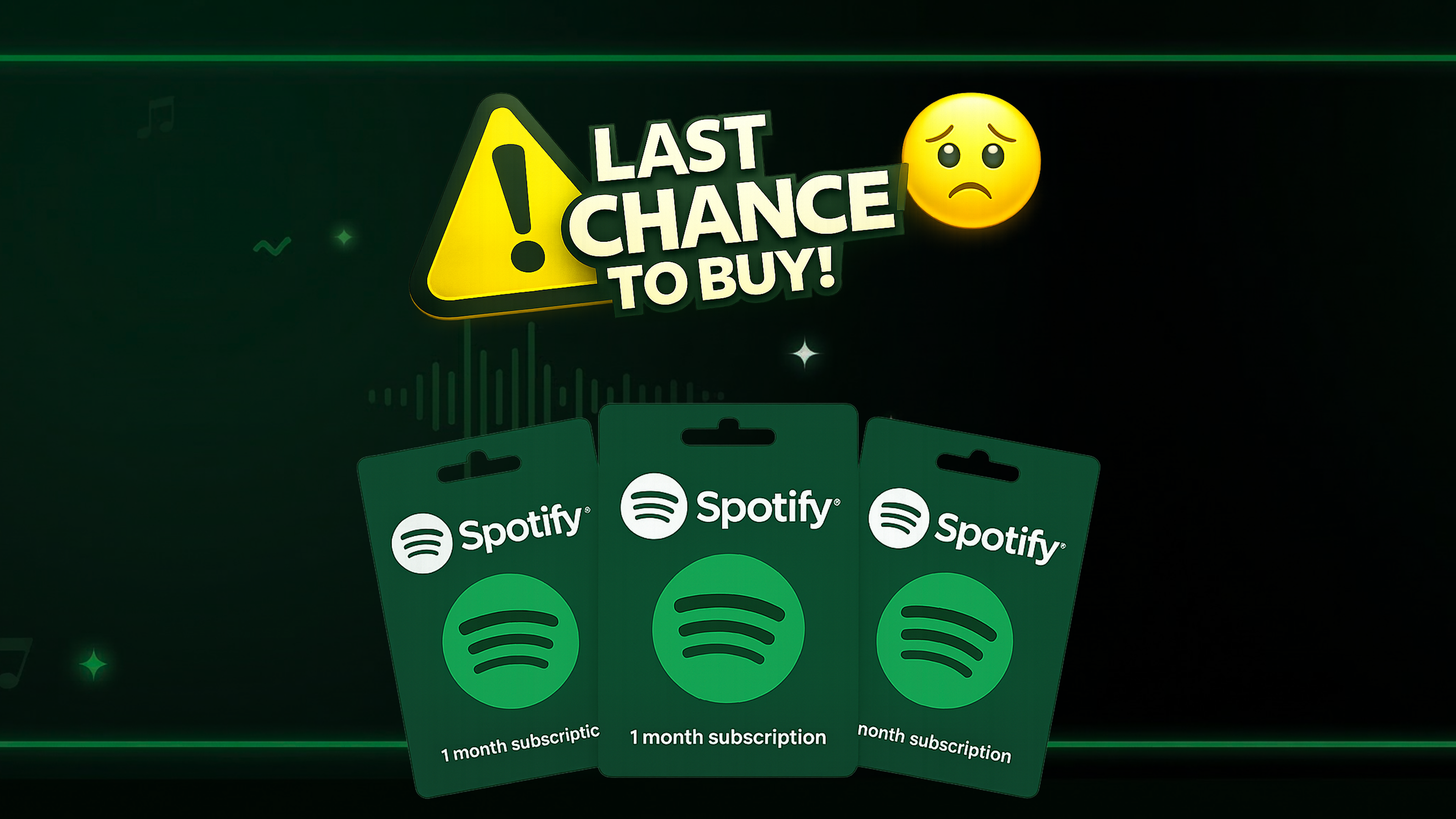 Last Chance: Spotify Gift Card Sales Officially Ending on March 31