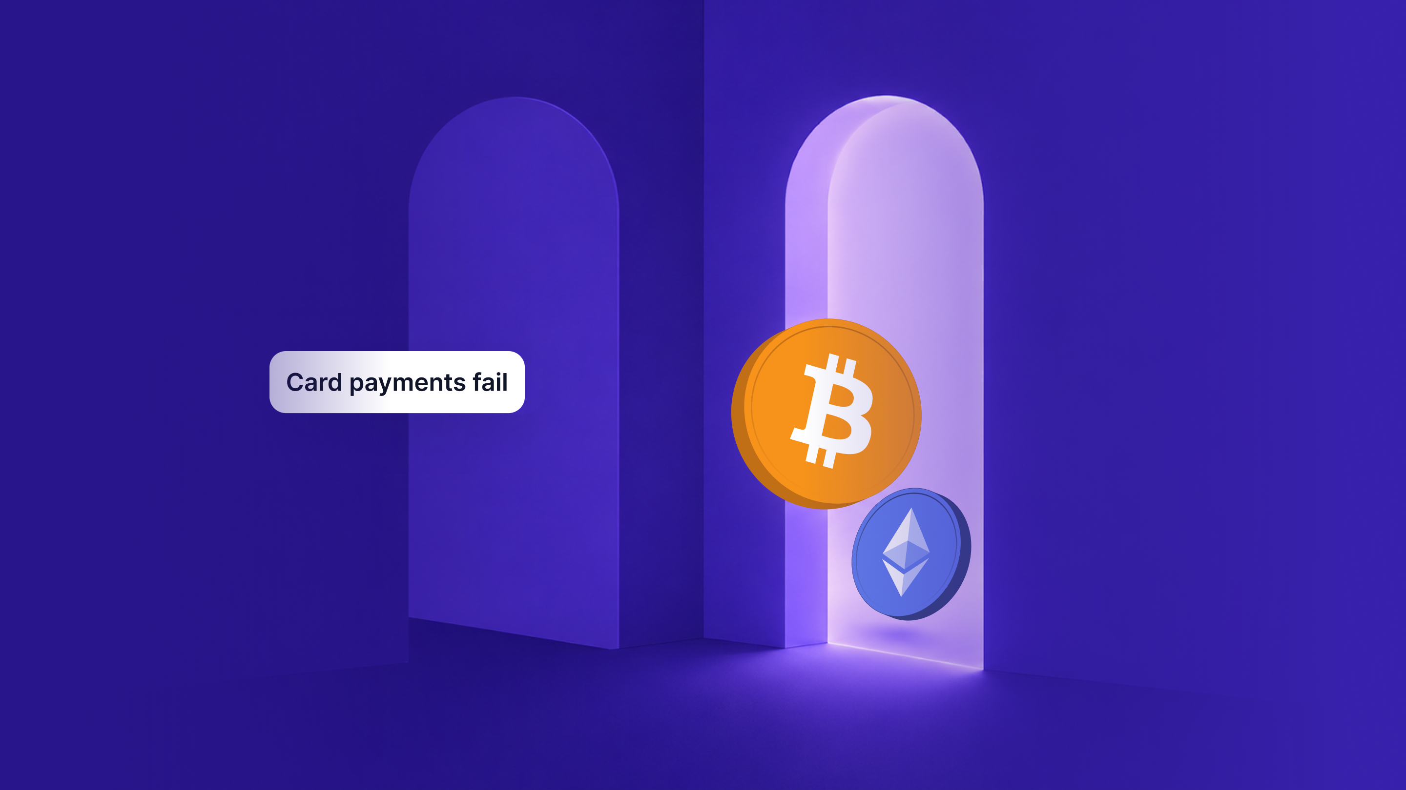 Payment Decline Rates Are Costing You Revenue. Here's What Crypto Checkout Changes.
