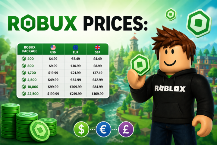 Robux Prices: How Much is Robux in Dollars, Euros, and More?