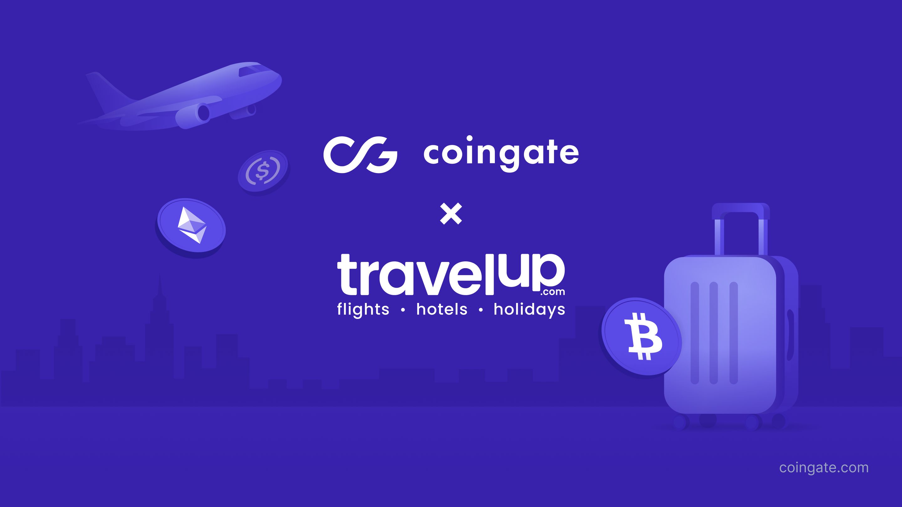 TravelUp Now Accepts Cryptocurrency for Flights, Hotels, and Holidays