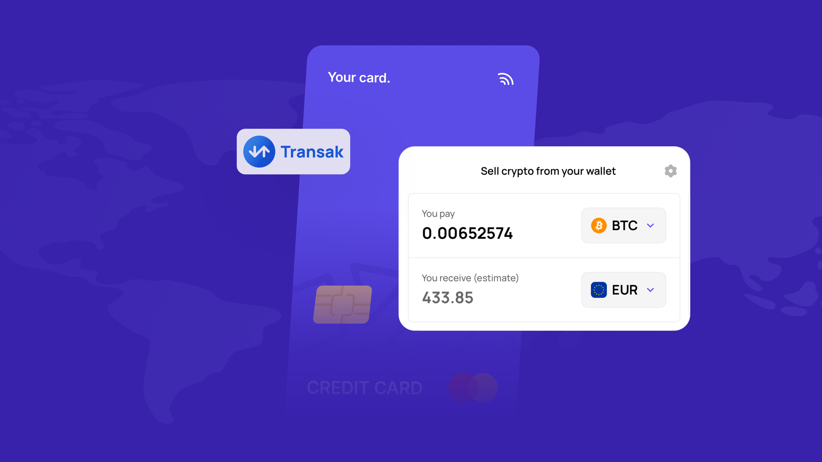How to sell crypto and get money to your card