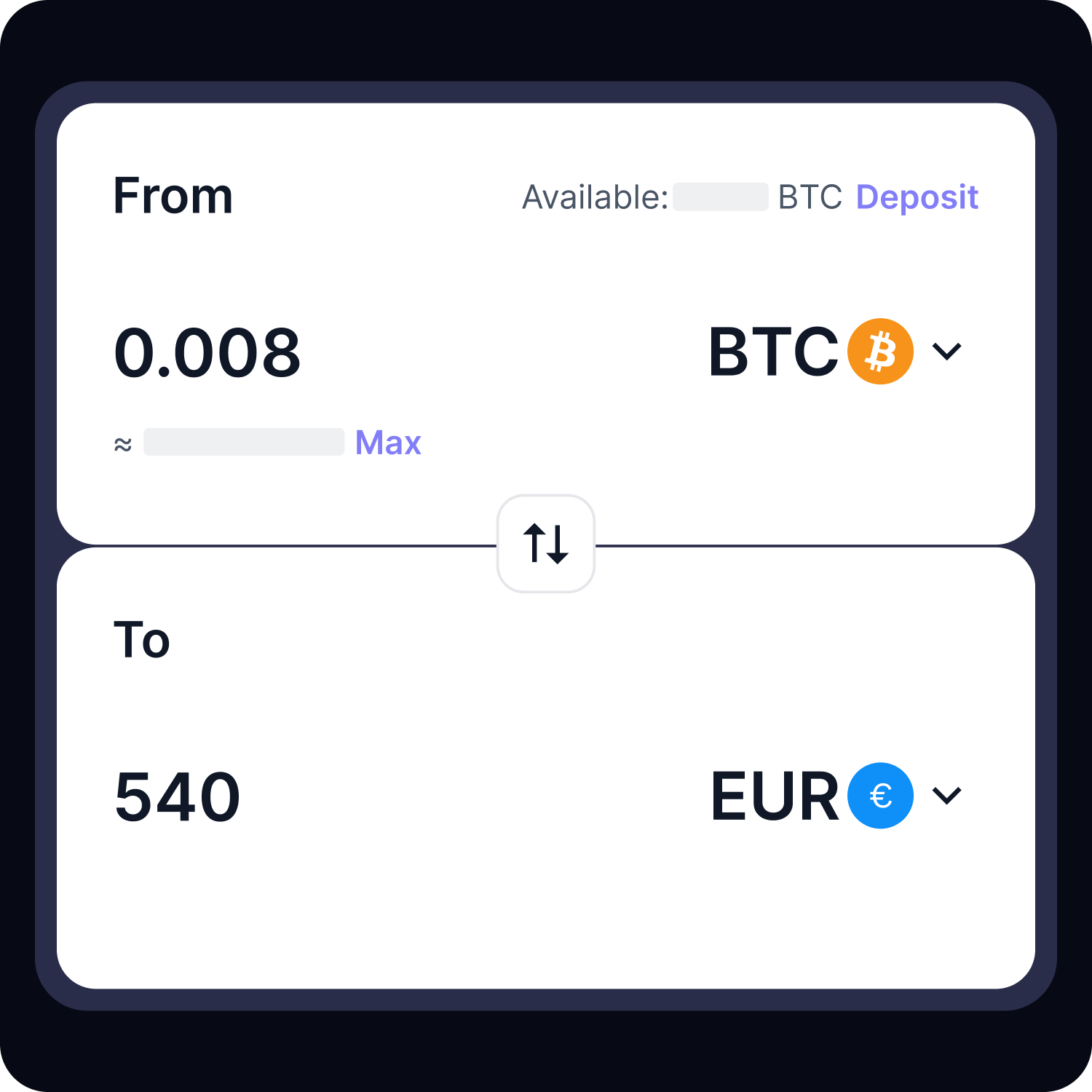 Your on-ramp and off-ramp for crypto