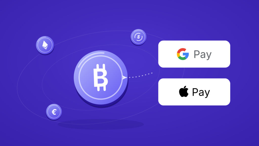 How to buy crypto using Apple Pay and Google Pay
