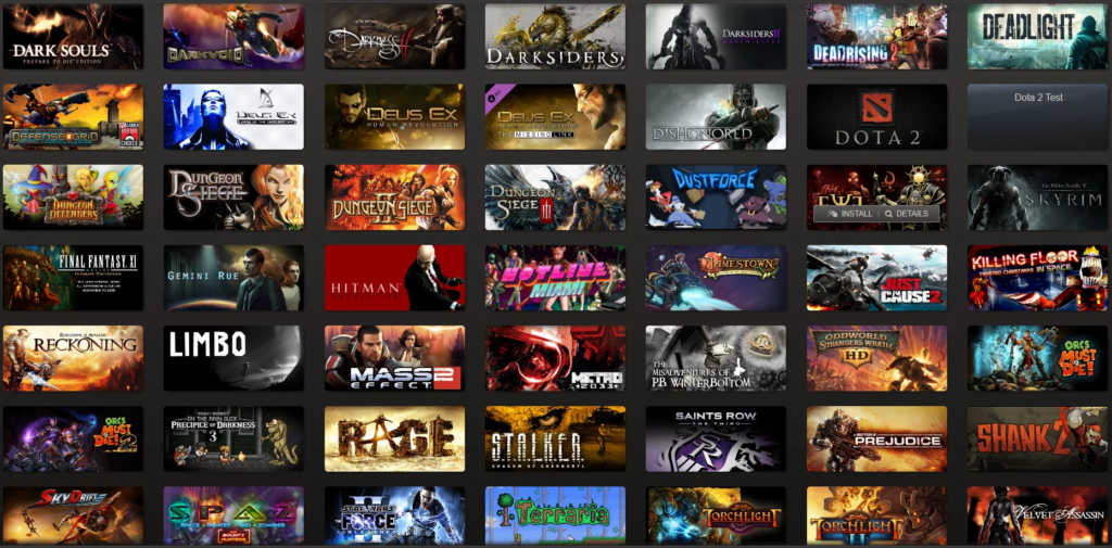 steam games