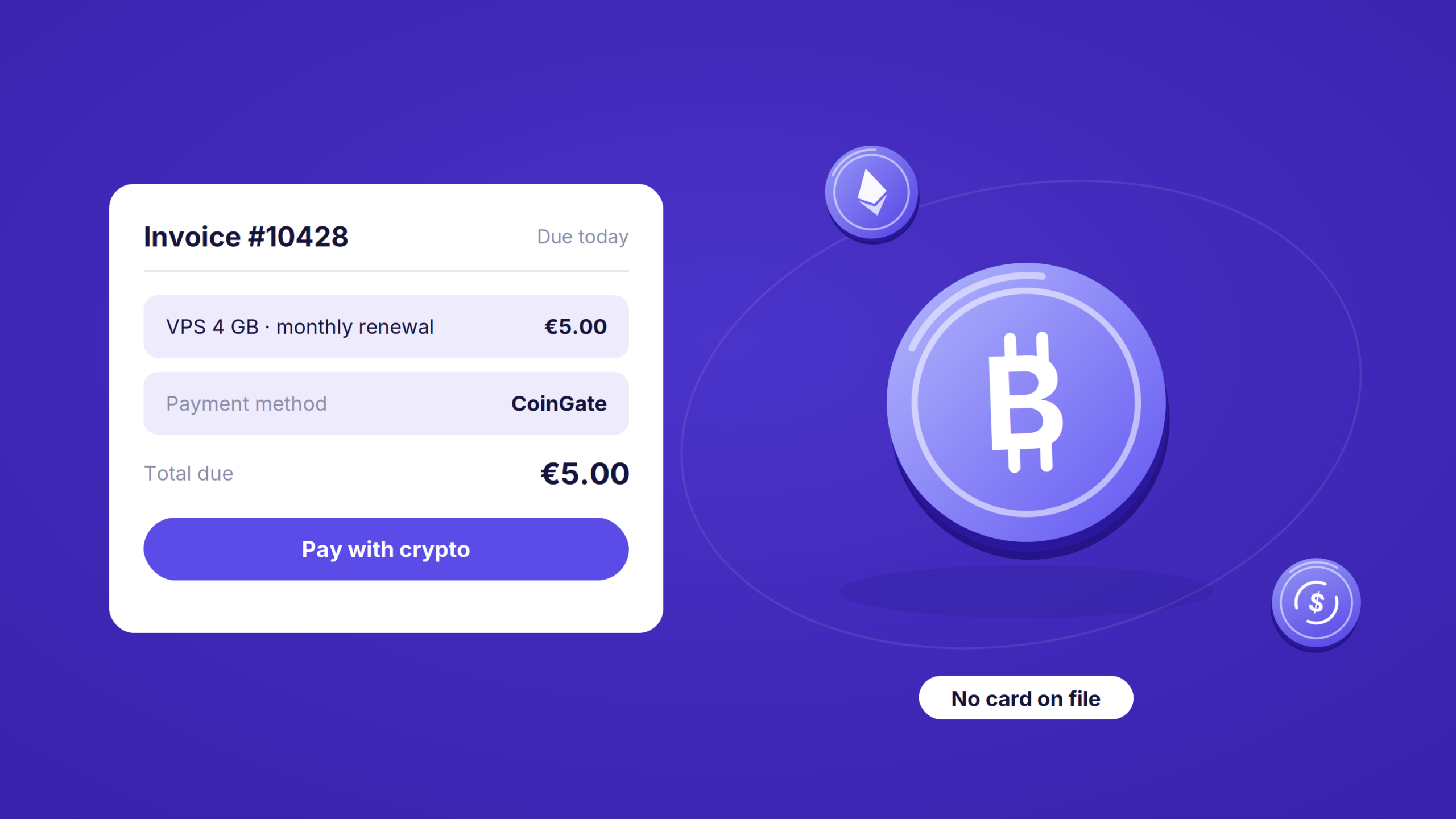 How Hosting Providers Take Crypto Payments Without Breaking Renewals